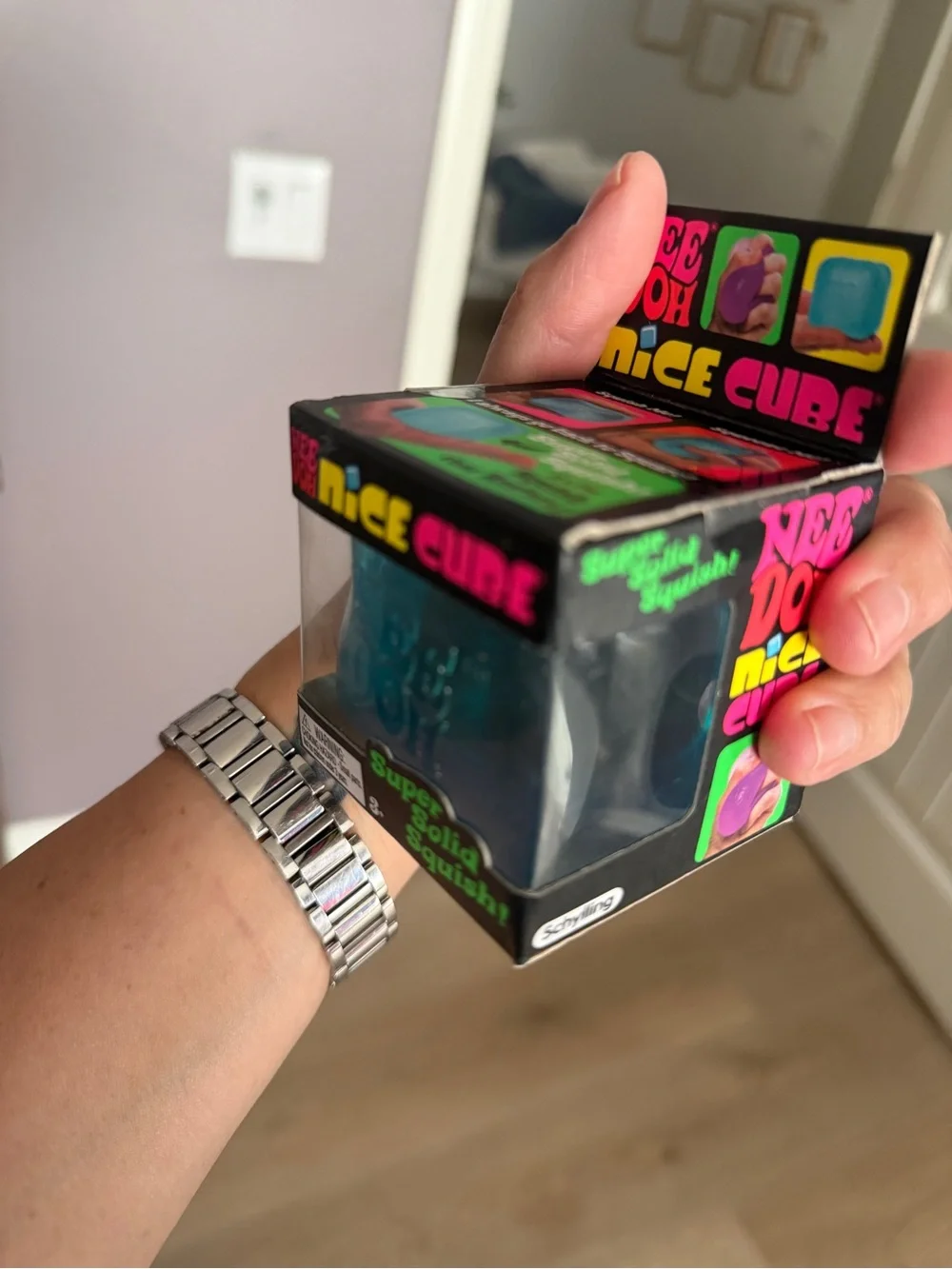 Needoh Nice Cube Super Solid Squishy NEW